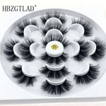 2/4/7 pairs natural false lashes- HBZGTLAD - Neshaí Fashion & More