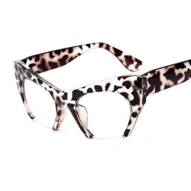 Cat Eye Glasses Black Vintage Spectacle Frames - Neshaí Fashion & More