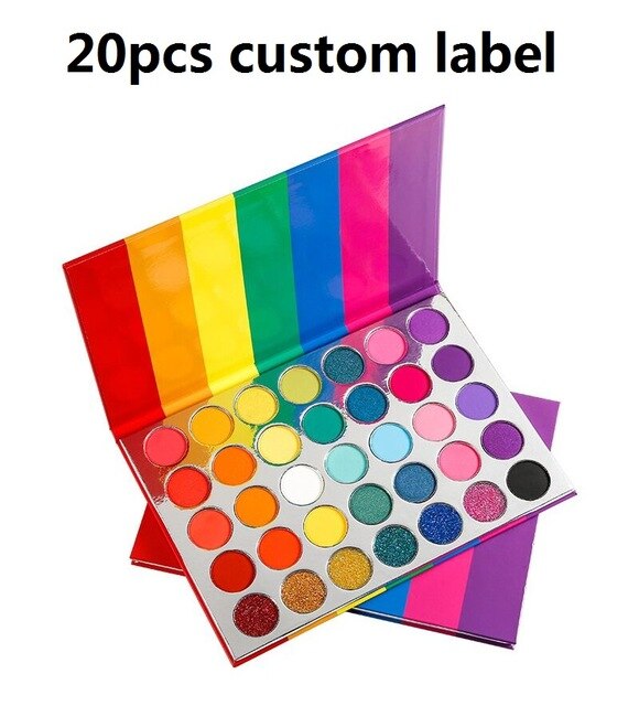 Luxury Rainbow  Palette 35 Color Custom Private Label Logo - Neshaí Fashion & More