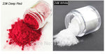 24 Colors 3D Candy Velvet Nail Fuzz Powder velour - Neshaí Fashion & More