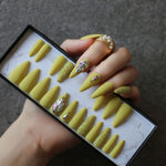 Luxe coffin and stiletto Press on nails - box - Neshaí Fashion & More