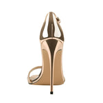 Beaded Strappy Stilettos 12cm - Neshaí Fashion & More
