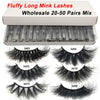 20-50 pairs Messy-Fluffy Lashes Wholesale In Bulk - Neshaí Fashion & More