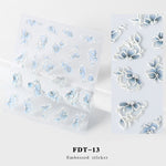 1 Box 3D Dried Flower Nail Decoration - Neshaí Fashion & More