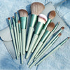 Morandi Fresh Green Makeup Brush Set - Neshaí Fashion & More