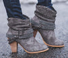 Urban Cowgirl  Buckle Diamond  Boots - Neshaí Fashion & More
