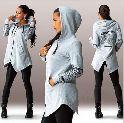 Asymmetrical Pocket Hoodie - Neshaí Fashion & More