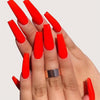 24Pcs Colorful Wave Designs Press on Nails - Neshaí Fashion & More
