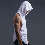 Tank Top with hooded Muscle Tankops - Neshaí Fashion & More