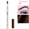 Fork tip Eyebrow Pen Deep Color Pencil Eyebrow - Neshaí Fashion & More