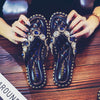 Luxury Wild Rhinestone Sandals - Neshaí Fashion & More