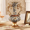 European Luxury Palace Resin Retro Livingroom Desktop Flower Pot Ornaments - Neshaí Fashion & More