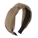 Solid Colors Knotted HeadBand - Neshaí Fashion & More