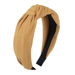 Solid Colors Knotted HeadBand - Neshaí Fashion & More