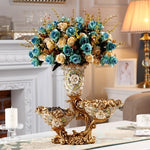 Luxurious living room coffee table practical accessories creative vase tissue box fruit plate - Neshaí Fashion & More