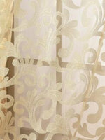 warm colors -Home Decor Jacquard Curtain Thickening Blackout Cloth Curtain - Neshaí Fashion & More
