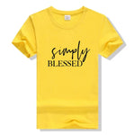 blessed mom jesus tees tops ladies fashion clothes - Neshaí Fashion & More