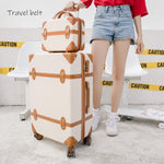 Retro Travel Bags 20 inch Cabin password access - Neshaí Fashion & More