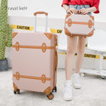 Retro Travel Bags 20 inch Cabin password access - Neshaí Fashion & More