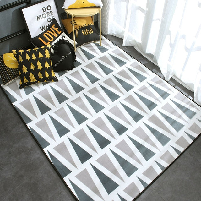 Polyester Rug and Carpets for Living Room Floor - Neshaí Fashion & More
