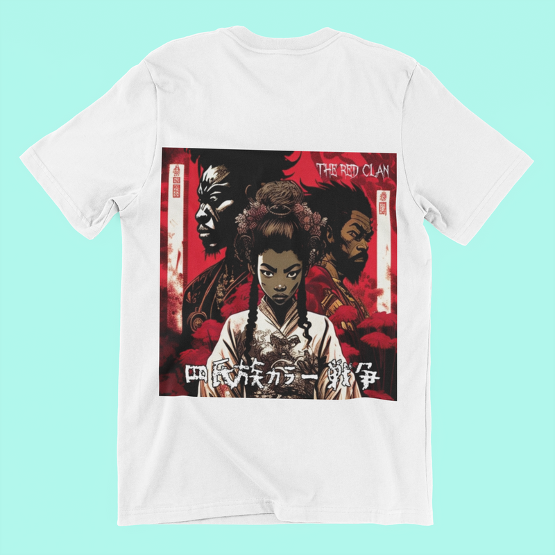 Blasian Anime Graphic T-Shirt